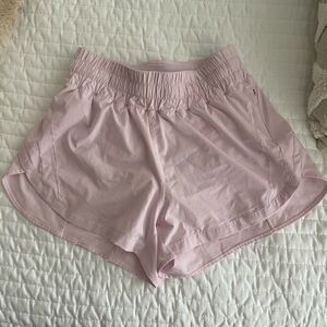 lululemon athletica Light Pink Athletic Shorts